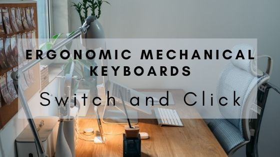 ergonomic mechanical keyboards on the switch and click