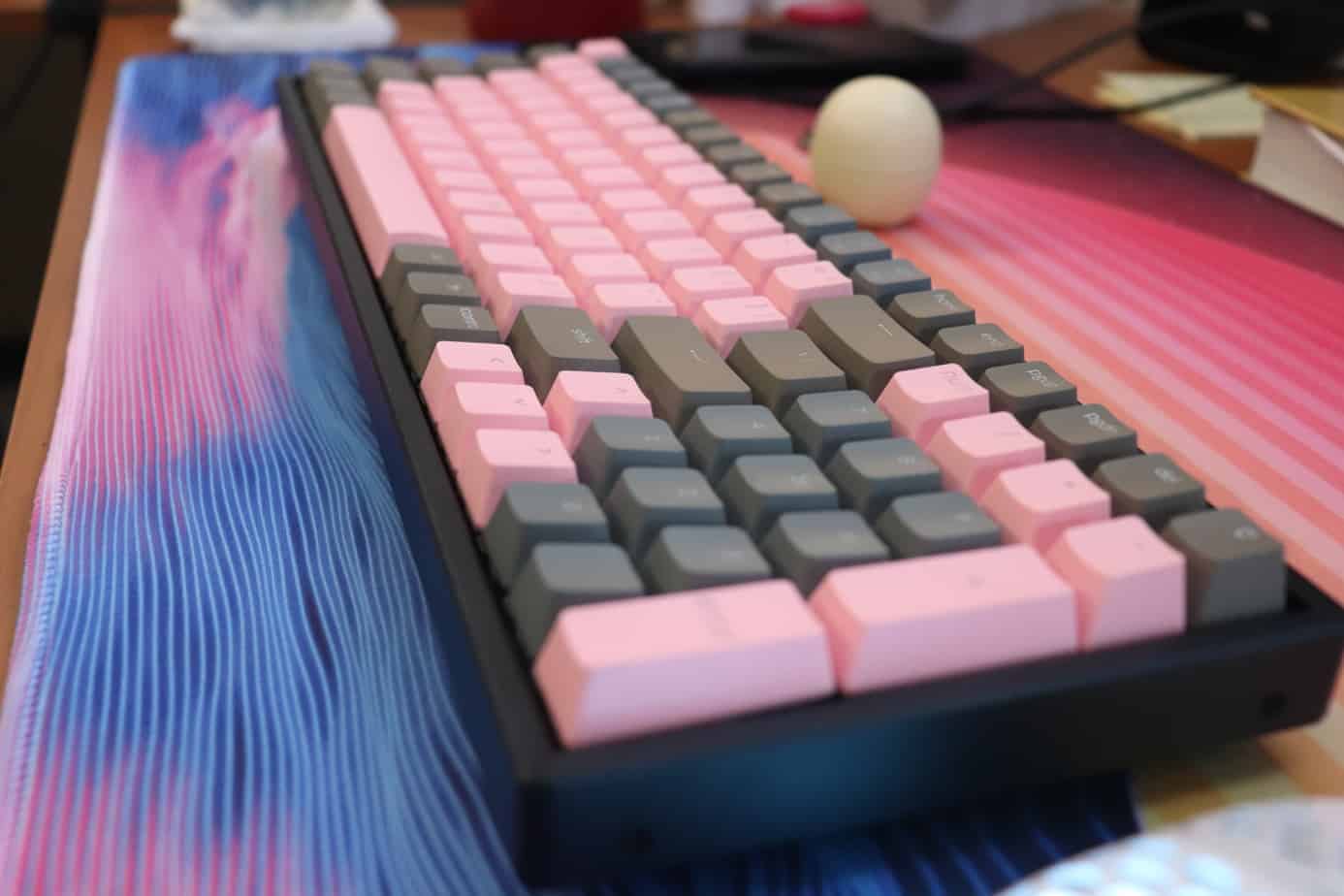 side view of Keychron K4 mechanical keyboard