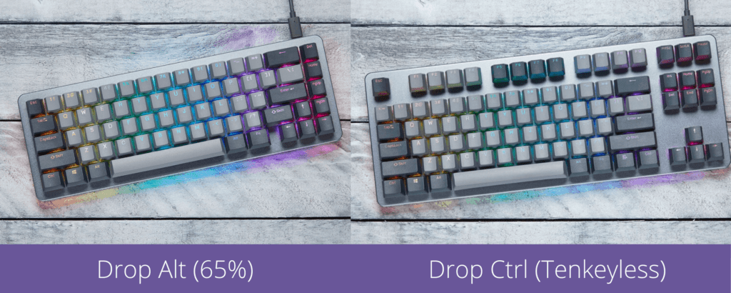 drop ctrl low profile