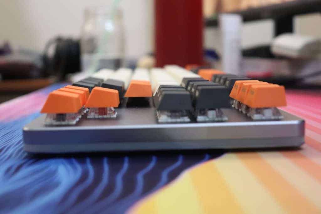 side view of Drop Ctrl mechanical keyboard