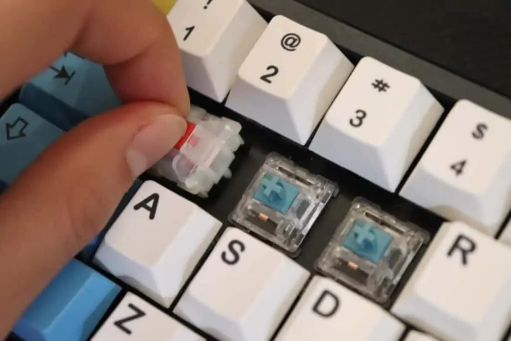 not hot swappable keyboard