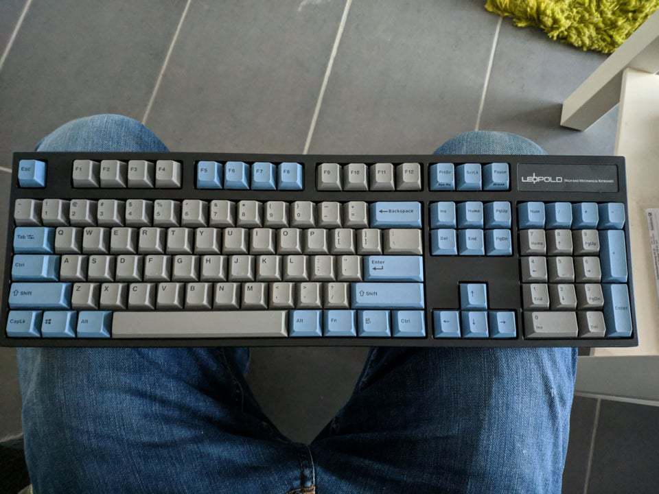 Leopold FC900R mechanical keyboard