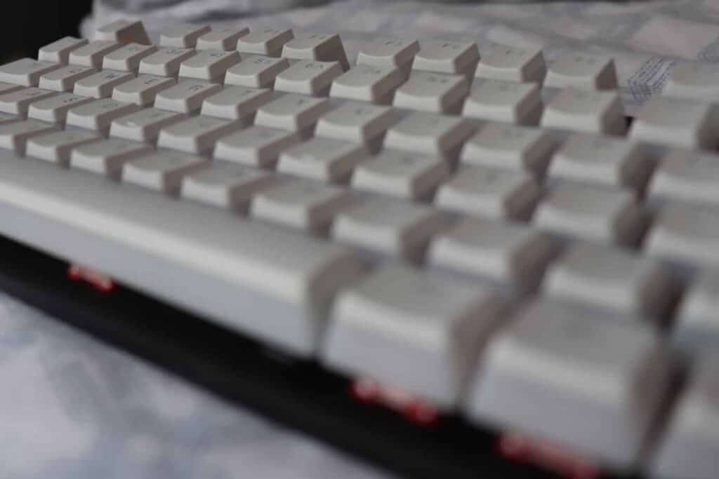 HyperX Pudding Keycaps close view