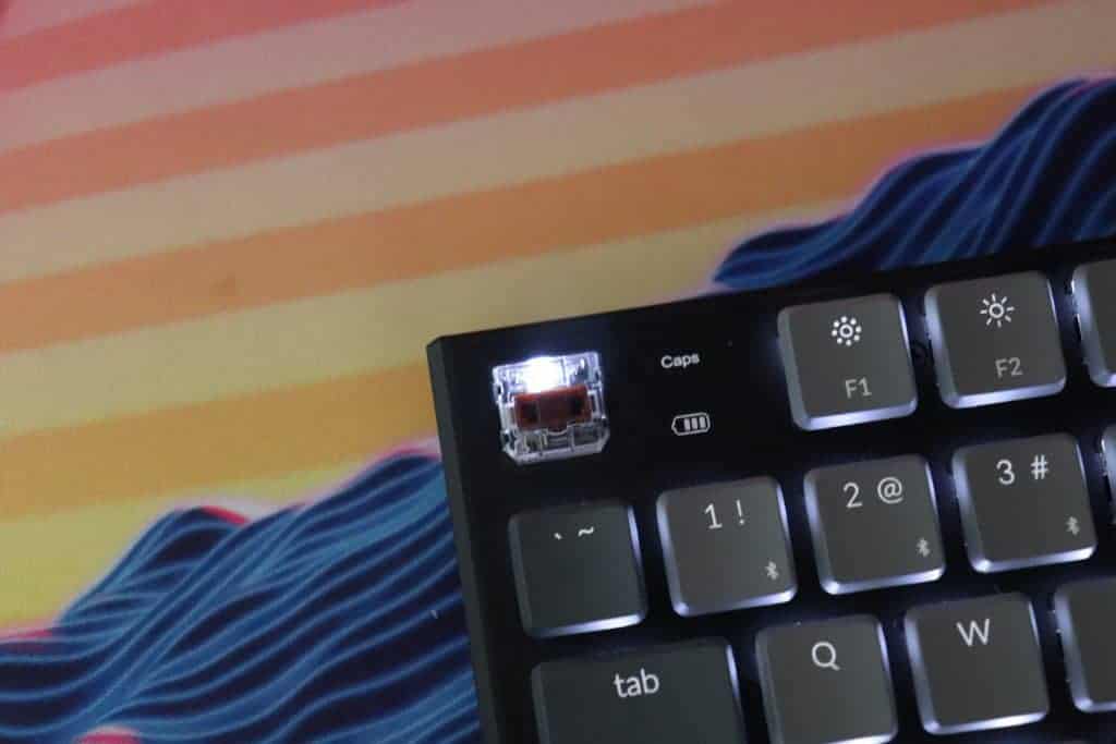 Gateron low profile switch on Keychron K1