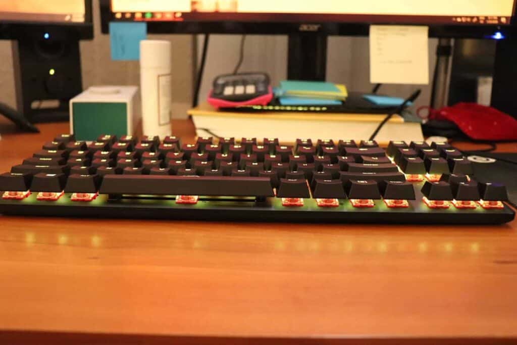 mechanical keyboard faster typing