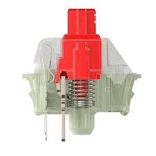 Inside view of a Cherry MX Red switch