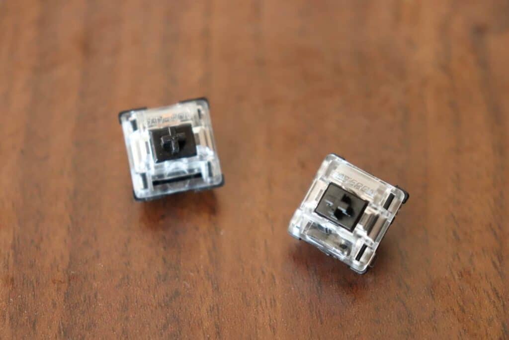 Gateron Black mechanical switches