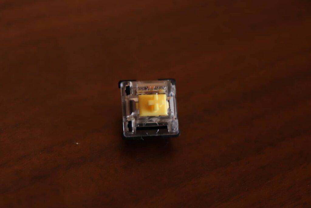 Gateron Yellow mechanical keyboard switch