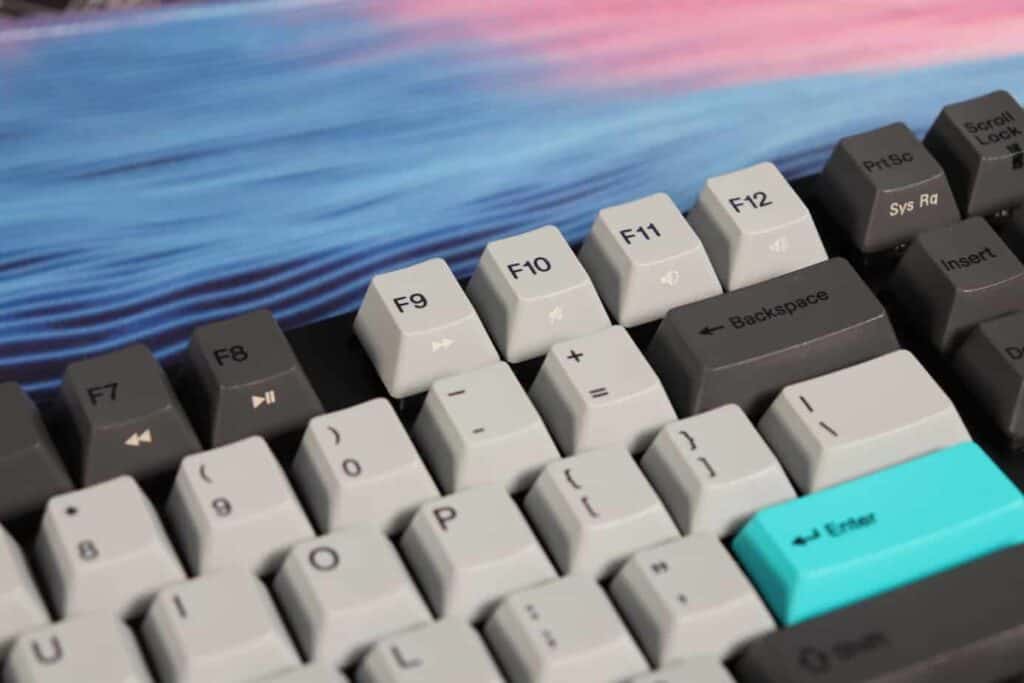 Varmilo VA87M secondary layer media keys 