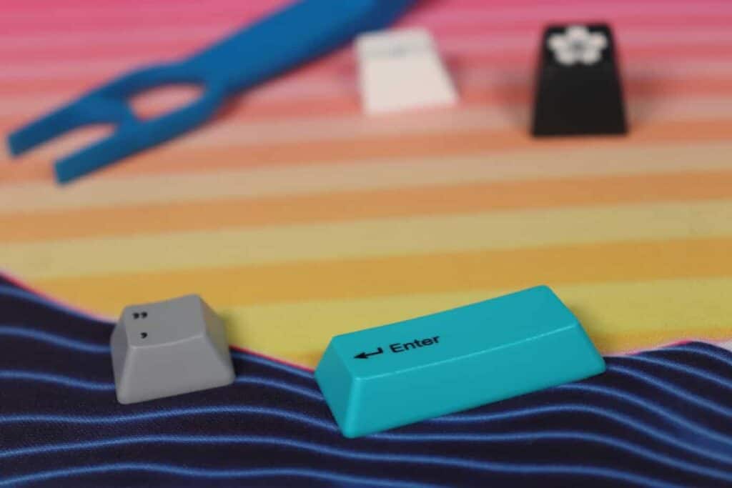 dye sublimation keycaps