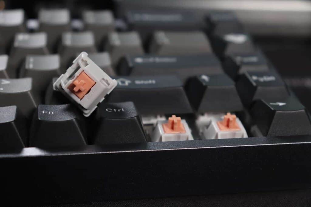 Drop Holy Panda switches on mechanical keyboard