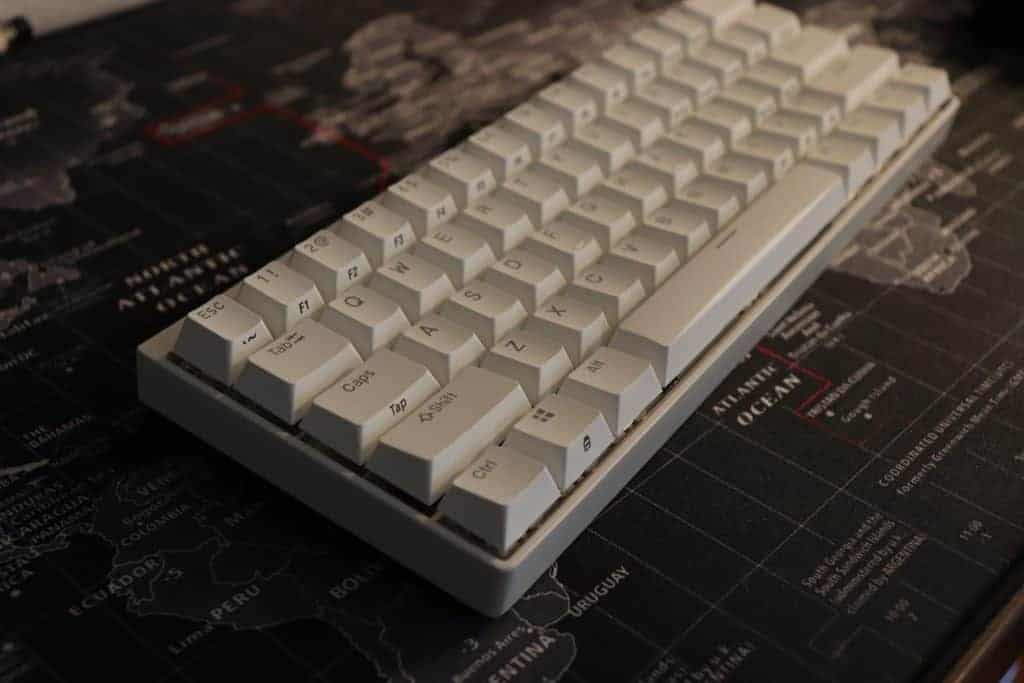 Wooting Double Shot PBT Backlit Keycap Set - Just White