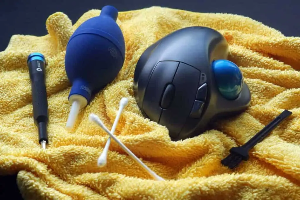 How To Clean Your Dirty Trackball Mouse and