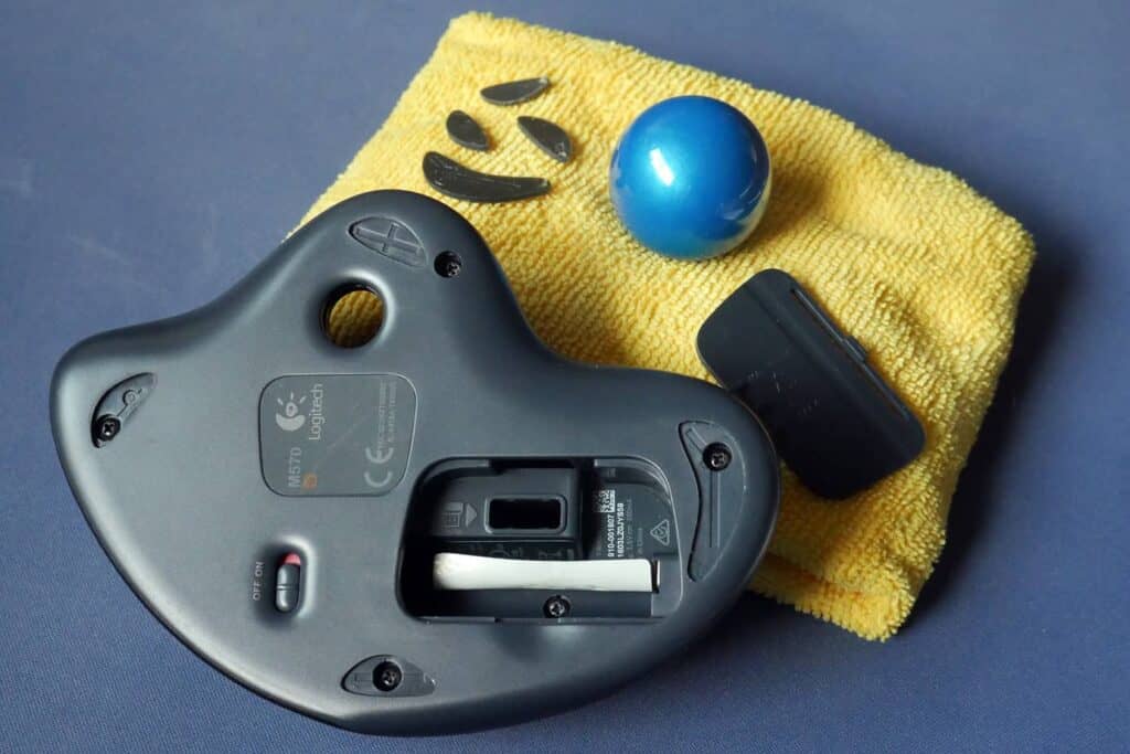 How To Clean Your Dirty Trackball Mouse and