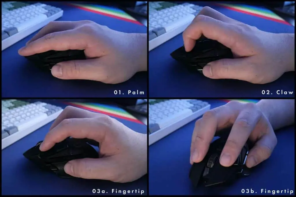 How To Fingertip Grip A Mouse Explained Switch and Click