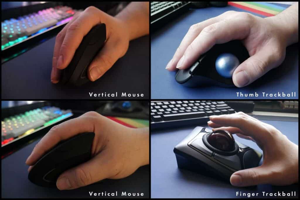 Vertical vs Trackball Mouse How To Decide Switch and Click