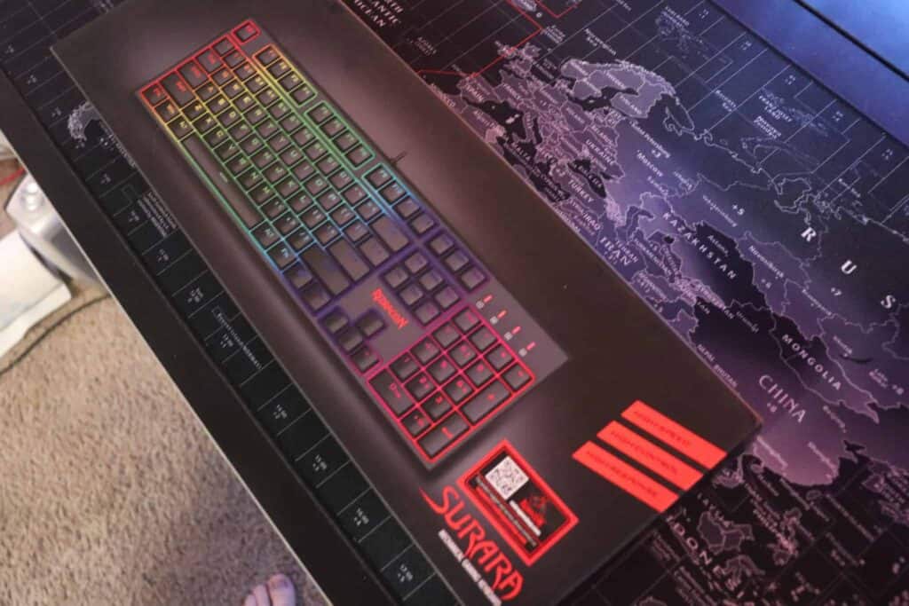 Redragon K582 budget RGB keyboard